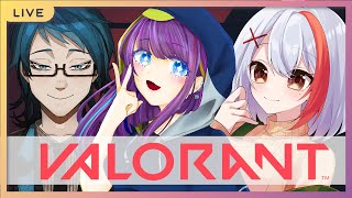【バ美肉】コンペ頑張りトリオ！ w/わやぺん、珠樹蒼【VALORANT】