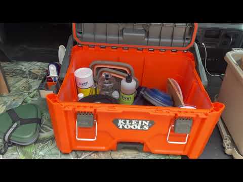 Klein Tools ModBox- Using in the Van as a Chuck Box