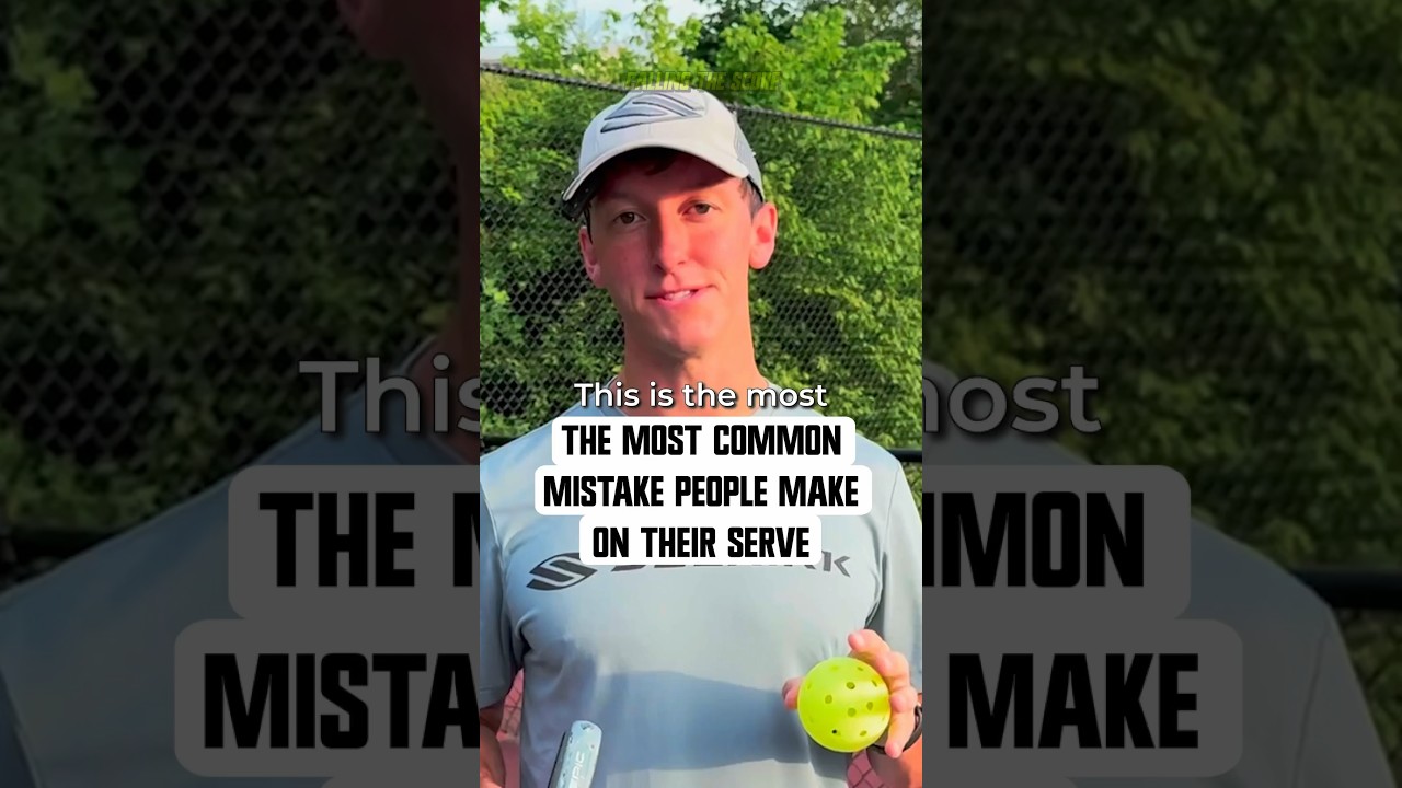 The Most Common Serving Mistake