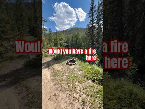 This is what living is about #youtubeshorts #backcountry #epicviews