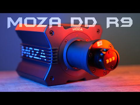 First Look | MOZA Racing DD R9 Wheel Base, Steering Wheels and CM HD Digital Dash