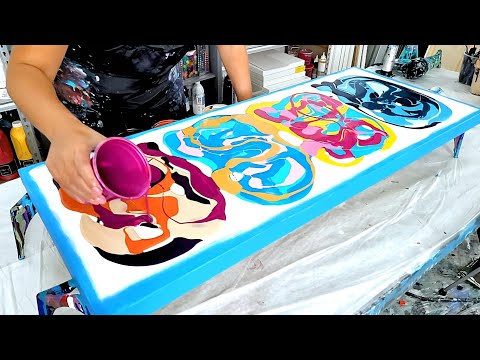 The "Season" Finale! - All The Colors on ONE Canvas!