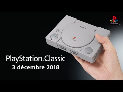 PlayStation Classic - Vidéo d'annonce | Disponible le 3 décembre
