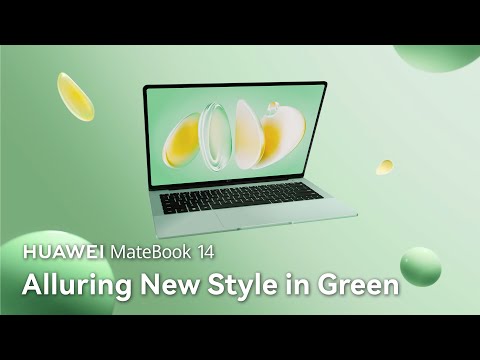 HUAWEI MateBook 14 - Alluring New Style in Green