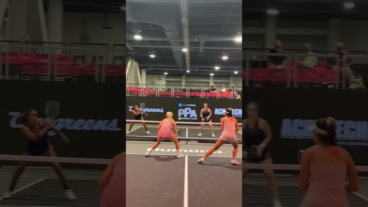 Pickleball points like this are reserved for the greatest players like Anna Leigh & Anna Bright