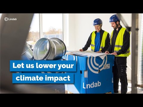 Let us lower your climate impact - Lindab