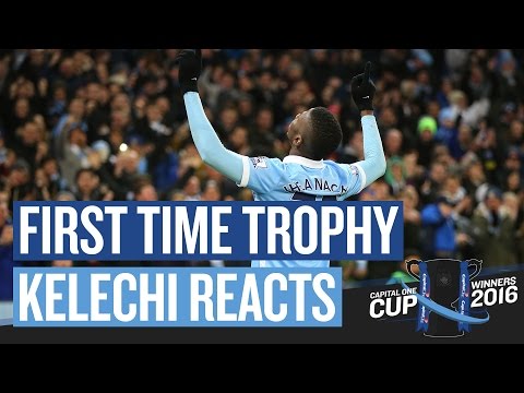 MY FIRST TROPHY | Kelechi Reaction | Capital One Cup Final