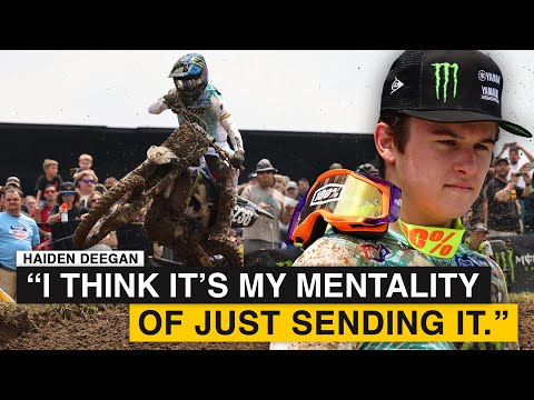 I think its my mentality of just sending it. - Haiden Deegan on High Point