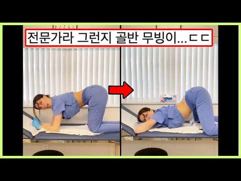 ㅇㅎ) 전문가가 알려주는 자세 잡는 법 (웃긴영상)
