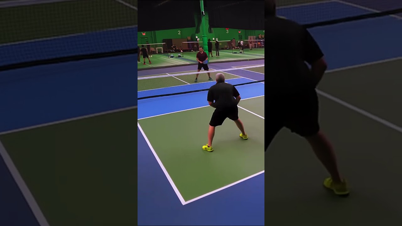 🧱Stubborn Defense #pickleballhighlights #pickleball #sports #sporthighlights