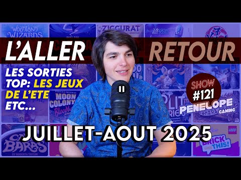 SORTIES JEUX ETE 2025 ! Sélection de jeux pour les vacances - SHOW #121