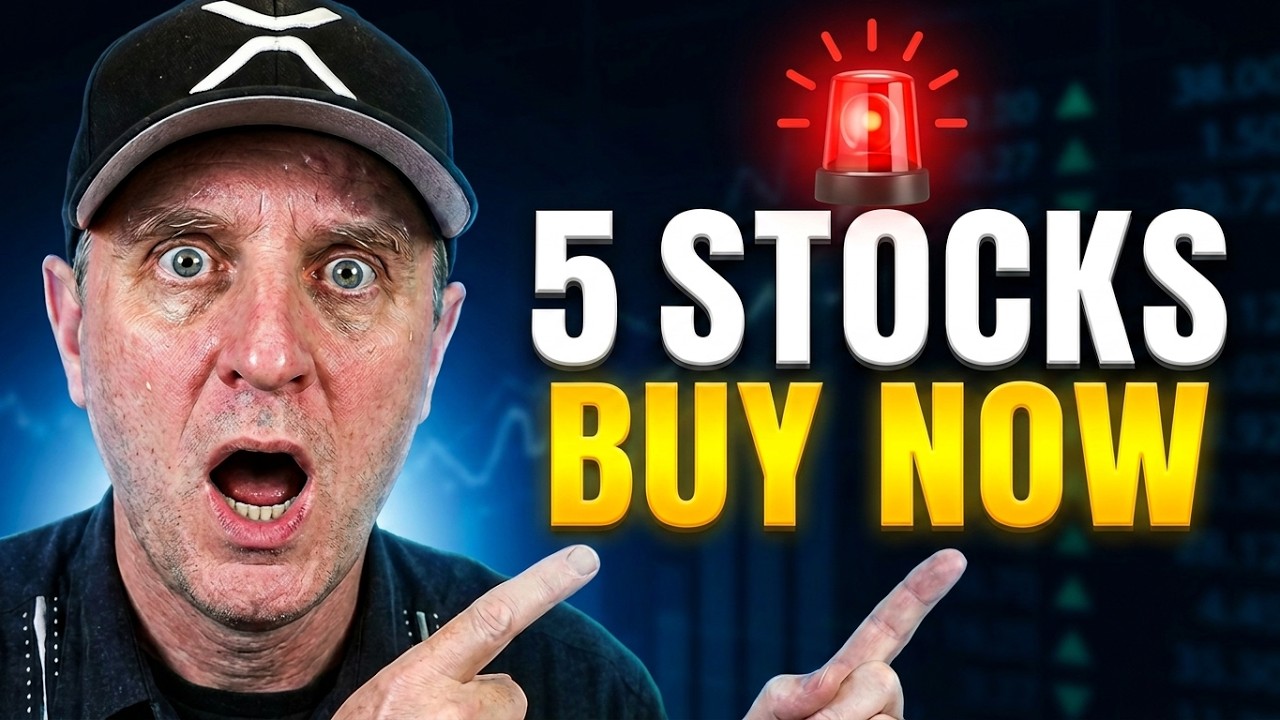 5 Stocks to BUY NOW 🚨 Before They EXPLODE Higher‼️