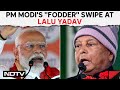 PM Modis Fodder Swipe At Lalu Yadav, His Not Bigger OBC Than Me Reply