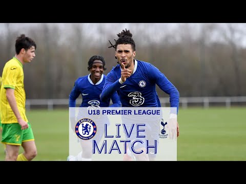 Chelsea U18s v Spurs U18s | U18 Premier League | LIVE MATCH