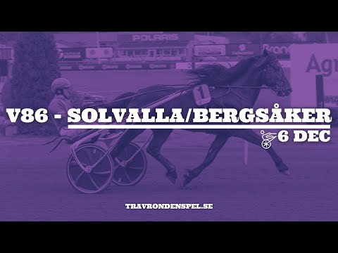 V86 tips Bergsåker/Solvalla | Tre S: Bästa spiken på Bergsåker!