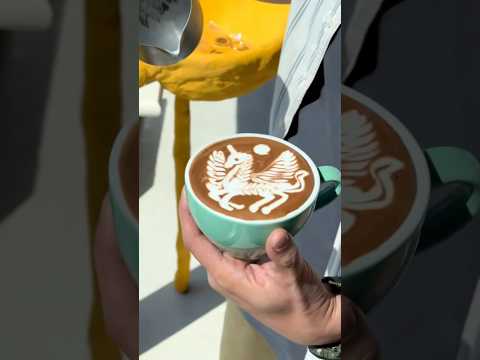 Unicorn Latteart #unicorn #latteart #coffee #shorts