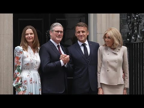 Starmer welcomes Macron to Downing Street | AFP