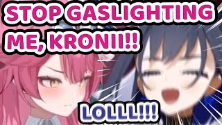Raora Got Gaslit by Kronii SO CASUALLY and She Couldn't Stop Laughing 