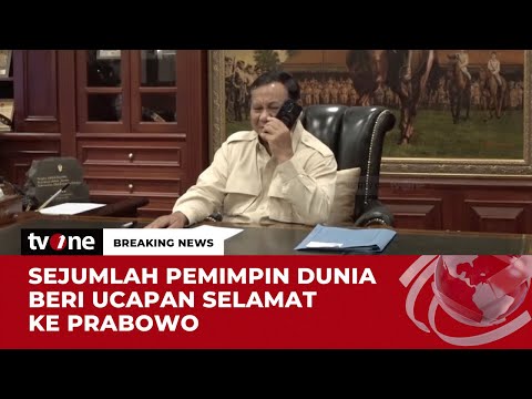 Deretan Pemimpin Negara Sahabat Beri Selamat Kepada Prabowo