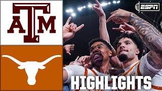 Texas A&M Aggies vs. Texas Longhorns | Full Game Highlights | ESPN College Basketball