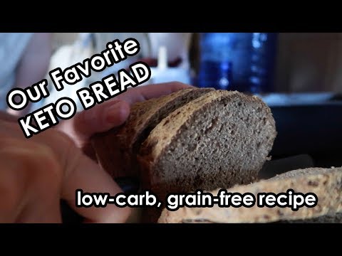 Our favorite Keto Bread Recipe | All purpose grain-free low-carb bread