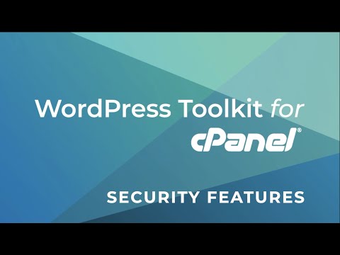 WordPress Security Features with WordPress Toolkit for cPanel