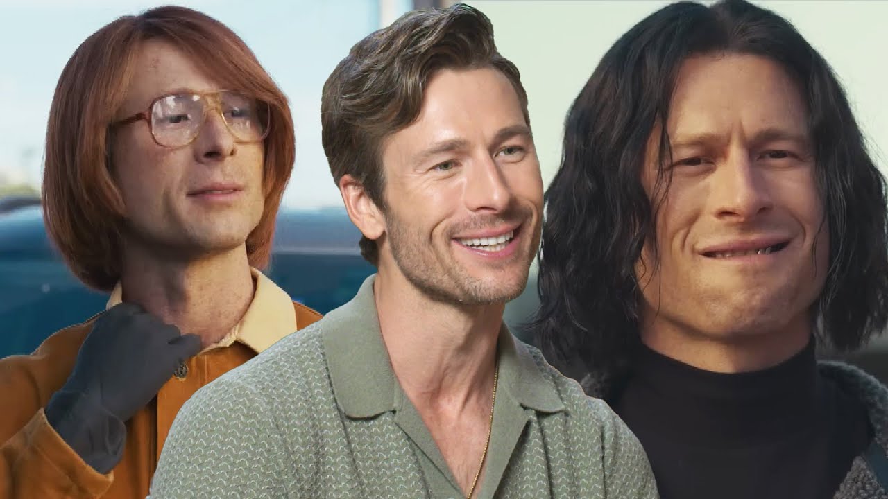 Hit Man: Glen Powell BREAKS DOWN Disguises and What He STOLE From Set! (Exclusive)