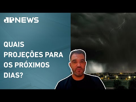 Inmet reforça alerta para temporais pelo Brasil; Meteorologista analisa