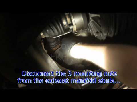 Audi A4 (B5) - (Gasoline V6) - Driver Side Cat Removal