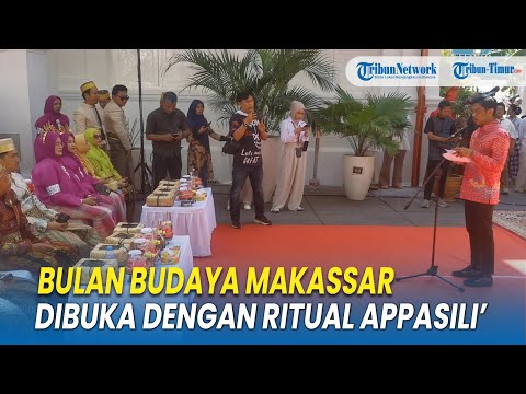 Bulan Budaya Makassar Dibuka dengan Ritual Appasili’