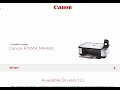 Canon Pixma MP480 printer installation