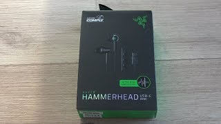 Vido-Test : Ecouteurs Razer Hammerhead USB-C ANC (Annulation du Bruit Ambiant): Test Video Review & Unboxing FR