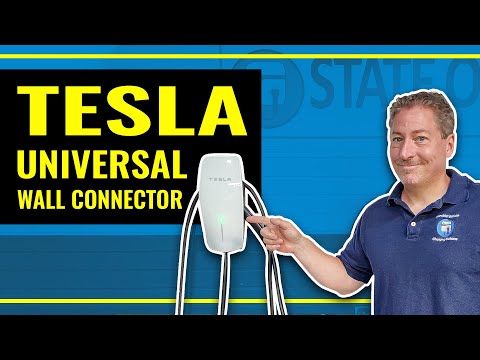 Tesla Magic Dock For Home Charging: Meet The Tesla Universal Wall Connector!