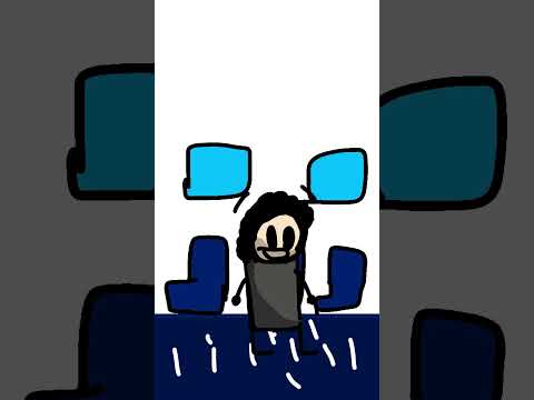 Don’t jump on the plane #shorts #flipaclipanimation