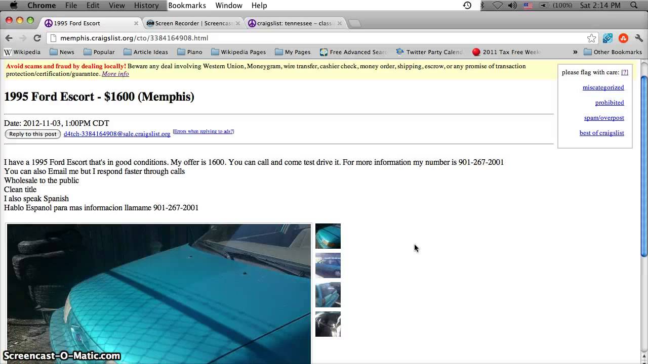 Craigslist Memphis Tennessee Used Cars and Trucks - Deals for Sale by Owner Under $5000 Now ...