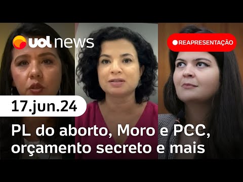 UOL News 2ª Edição com Carla Araújo, Raquel Landim e Aava Santiago | Reapresentação l 17.jun.24