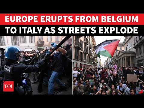 RIOTS ROCK ITALY: Thousands Clash With Cops; European Cities On Boil As Protests Spread To Brussels