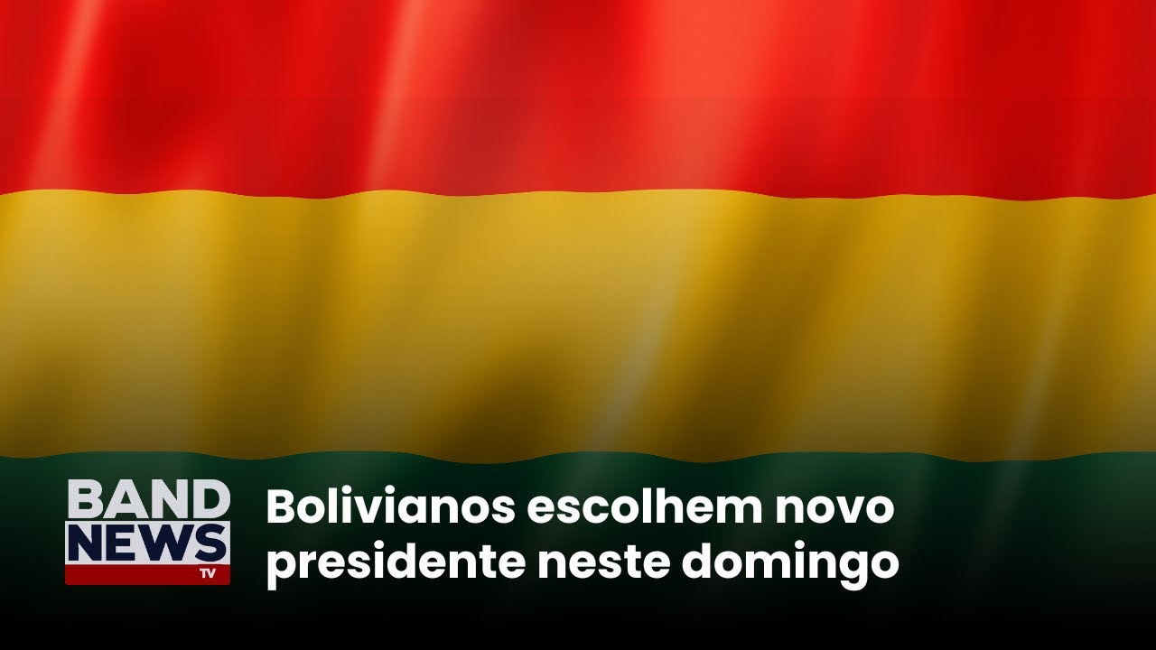 Bolivianos escolhem novo presidente neste domingo | BandNews TV