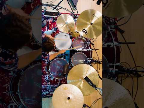 Meinl Cymbals - Forrest Rice - drums only mix of ‘Nero,’ by Covet. #shorts #meinlcymbals #drums