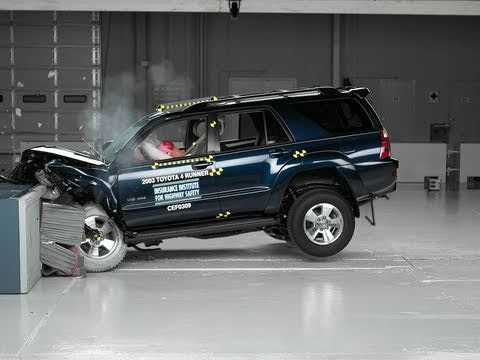 Test de crash vidéo Toyota 4Runner 2003 - 2009