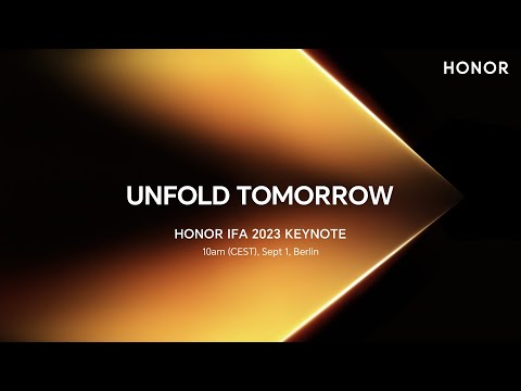 HONOR IFA 2023 KEYNOTES