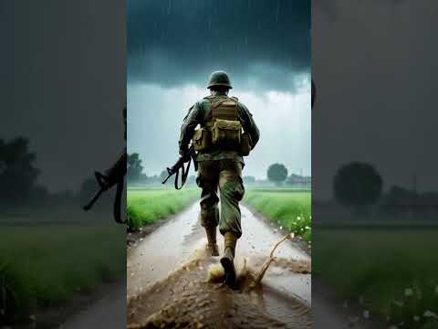 indian army soldier saves his daughter from attackers #ai #motivation #army #shortsfeed #indianarmy