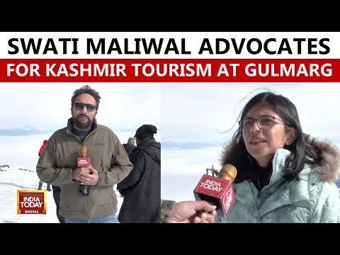 Former DCW Chief Swati Maliwal Urges Tourism Boost In Gulmarg, Kashmir | India Today
