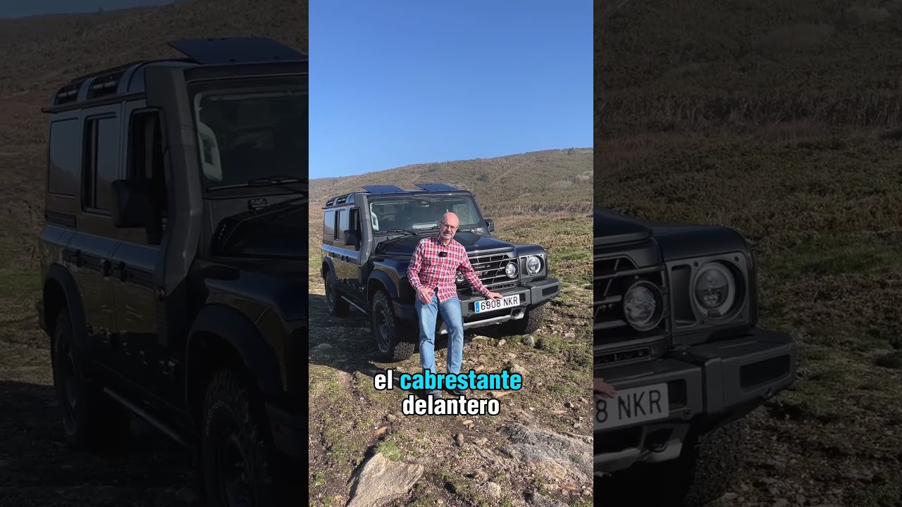 Cuando un coche lleva una toma de corriente homologada por la OTAN, ya no es un 4x4 cualquiera😉