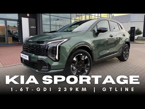 2027 <strong>Kia</strong> Sportage [1.6 T-GDI 239KM 6AT AWD HEV] GTLine | Experience Green | Prezentacja (<strong>PL</strong>/ENG 4K)
