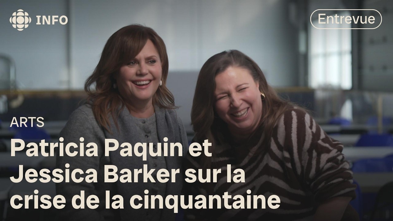 Patricia Paquin et Jessica Barker racontent la cinquantaine chez les femmes dans une série télé