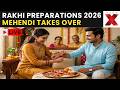 Raksha Bandhan 2026 LIVE: Women Embrace Tradition With Intricate Mehendi Designs