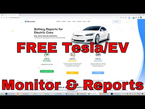 Tesla Monitoring with RECURRENT Auto, You Need This! FREE!