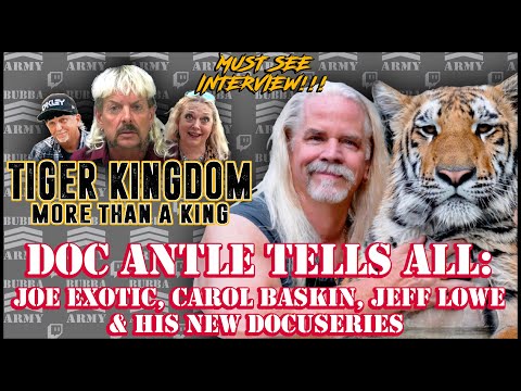 Bubba the Love Sponge EXCLUSIVE interview with Tiger King Star Doc Antle days before his arrest!