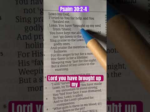 Psalm 30:2-4 #jesusisgod #jesusislord #jesusisking #pray #praisethelord #believe #bible #bibleverse